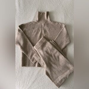 COMMENSE Knit Set – Beige